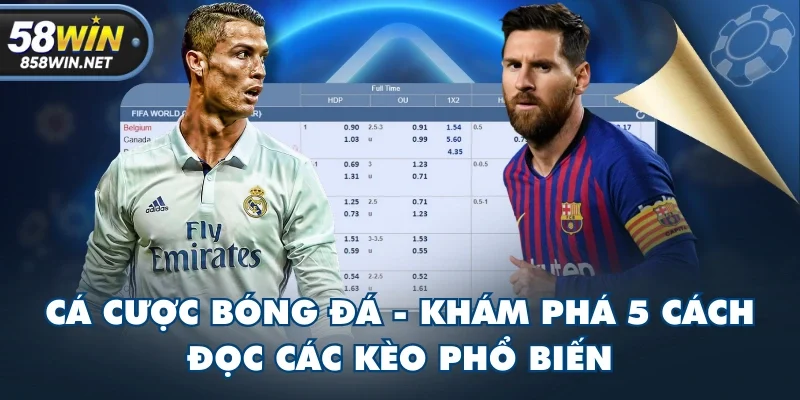 Cá Cược Bóng Đá - Khám Phá 5 Cách Đọc Các Kèo Phổ Biến
