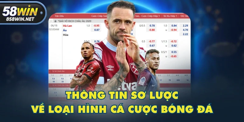 Thông tin sơ lược về loại hình cá cược bóng đá Thông tin sơ lược về loại hình cá cược bóng đá
