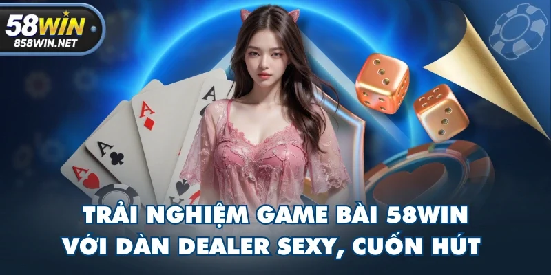 Trải Nghiệm Game Bài 58WIN Với Dàn Dealer Sexy, Cuốn Hút